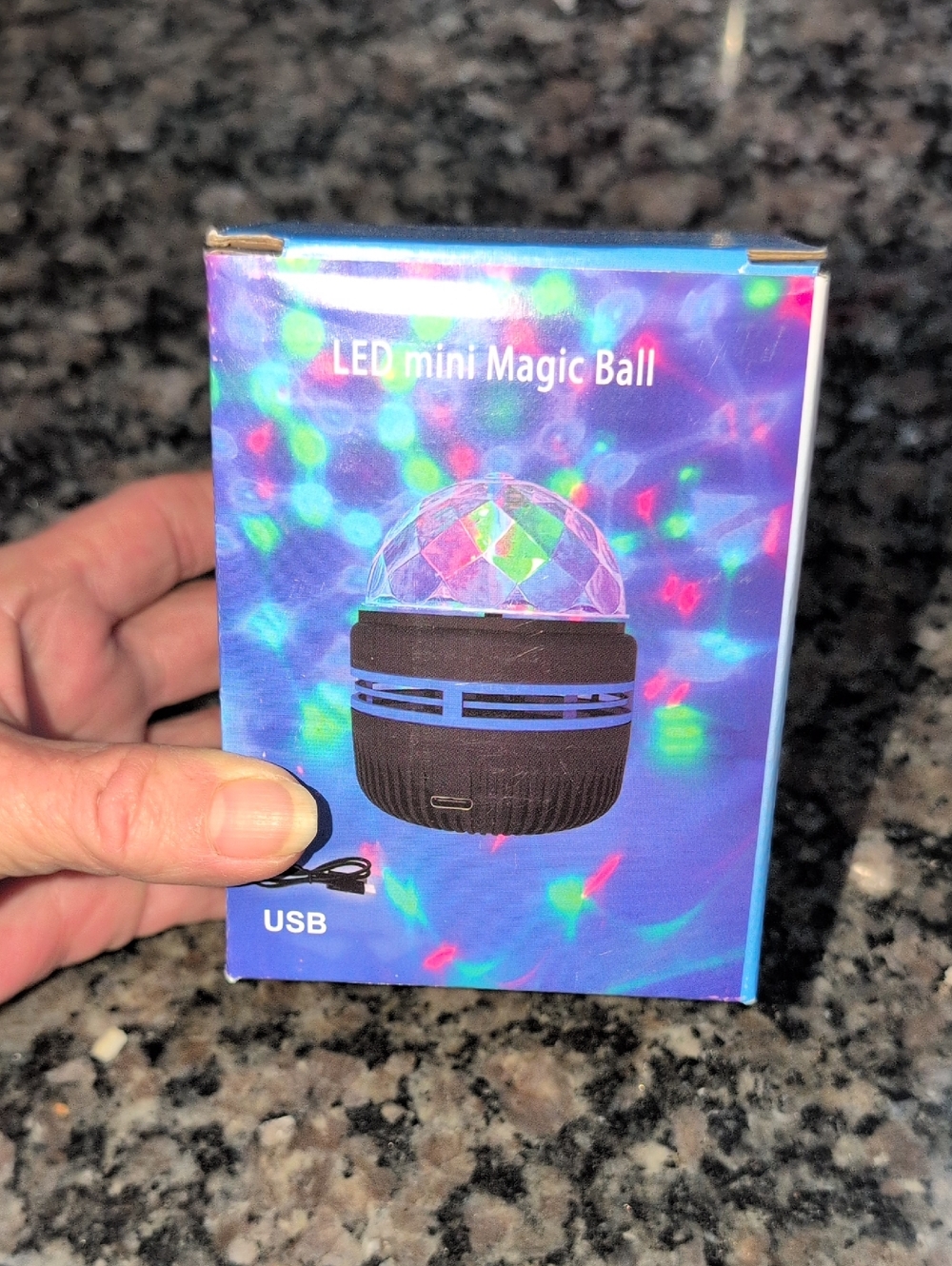 LED Mini Magic Ball Light